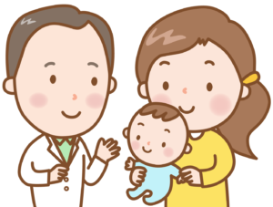 ● 小児の予防接種、健診の際は、必ず母子手帳をご持参の上お越しください。